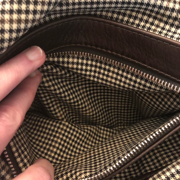 Pauric Sweeney Italian Suede & Leather Buckle Bag - Picture 12 of 16